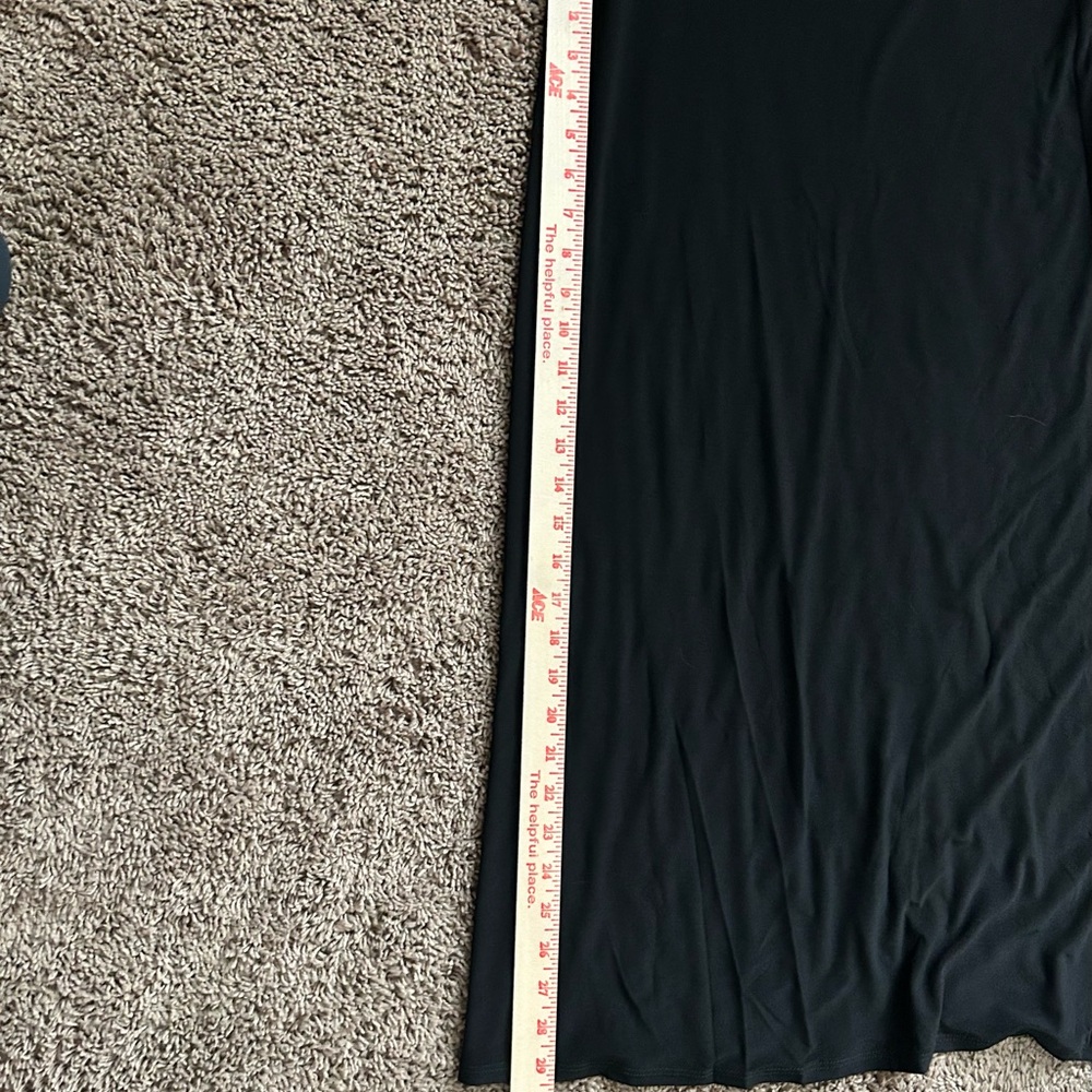 NWOT Kate & Mallory Artsy Wide Leg Pants Slinky Palazzo XL High Waisted Pull On - Picture 4 of 6